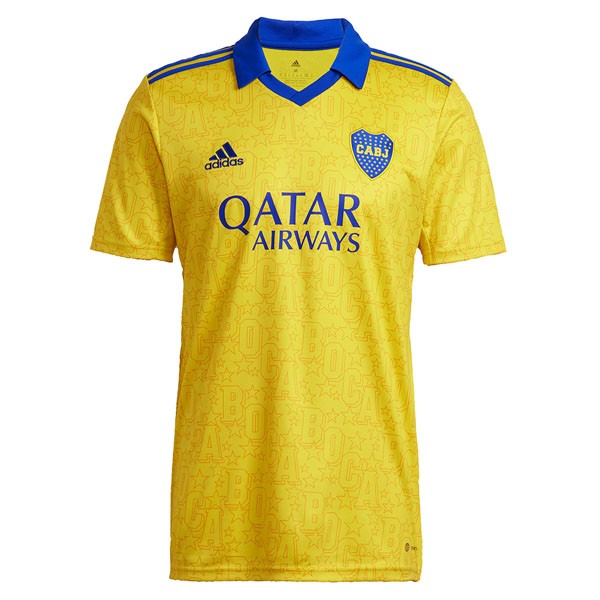 Tailandia Camiseta Boca Juniors Tercera Equipación 2022/2023 Amarillo